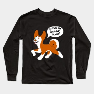 No time for Gender Roles! Husky Long Sleeve T-Shirt